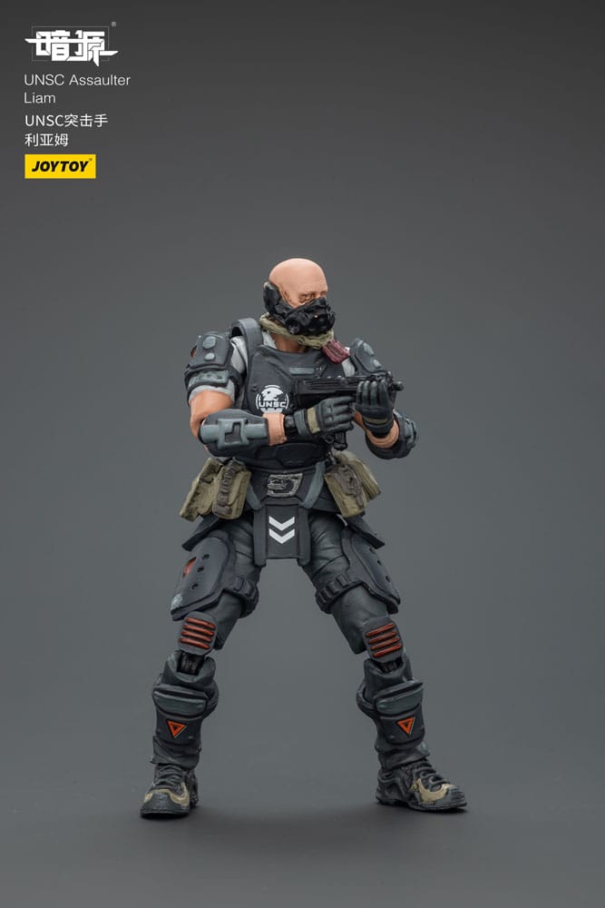 UNSC Dark Source Action Figure Assaulter Liam 7 cm
