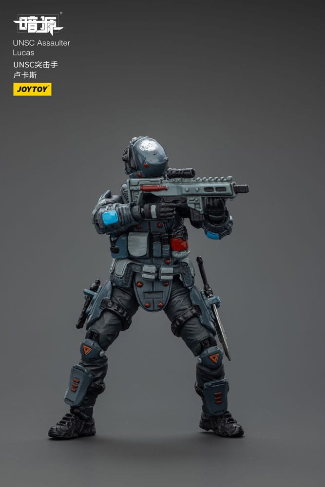 UNSC Dark Source Action Figur Assaulter Lucas 7 cm