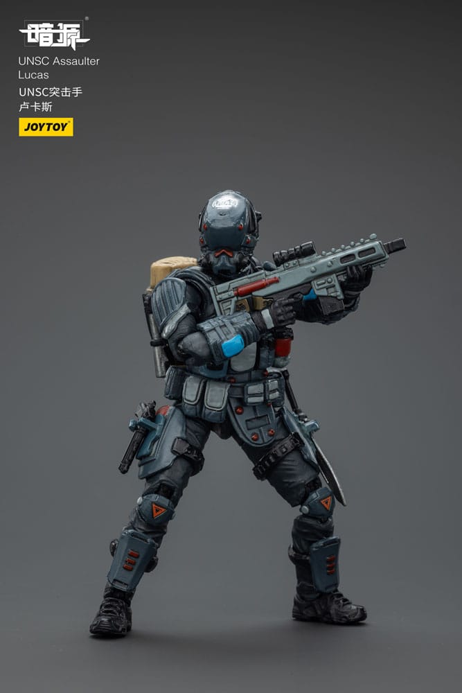 UNSC Dark Source Action Figure Assaulter Lucas 7 cm