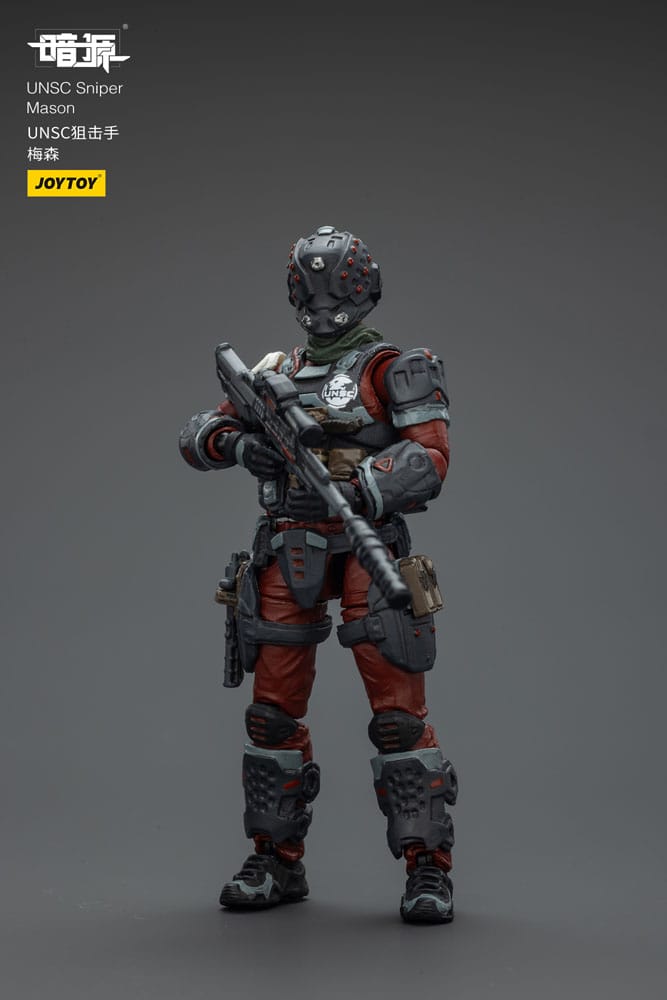 UNSC Dark Source Action Figure Sniper Mason 7 cm