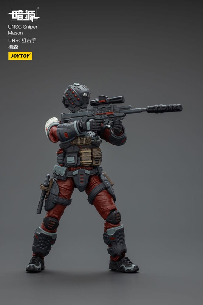 UNSC Dark Source Action Figur Sniper Mason 7 cm