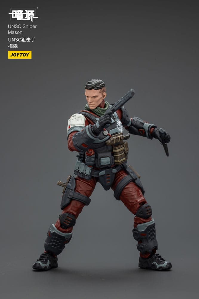 UNSC Dark Source Action Figure Sniper Mason 7 cm