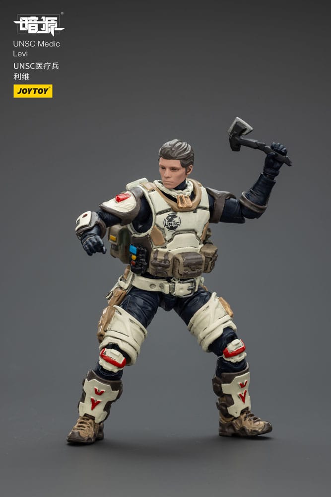 UNSC Dark Source Action Figure Medic Levi 7 cm