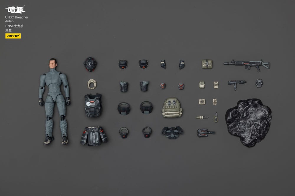 UNSC Dark Source Action Figure Breacher Aiden 7 cm