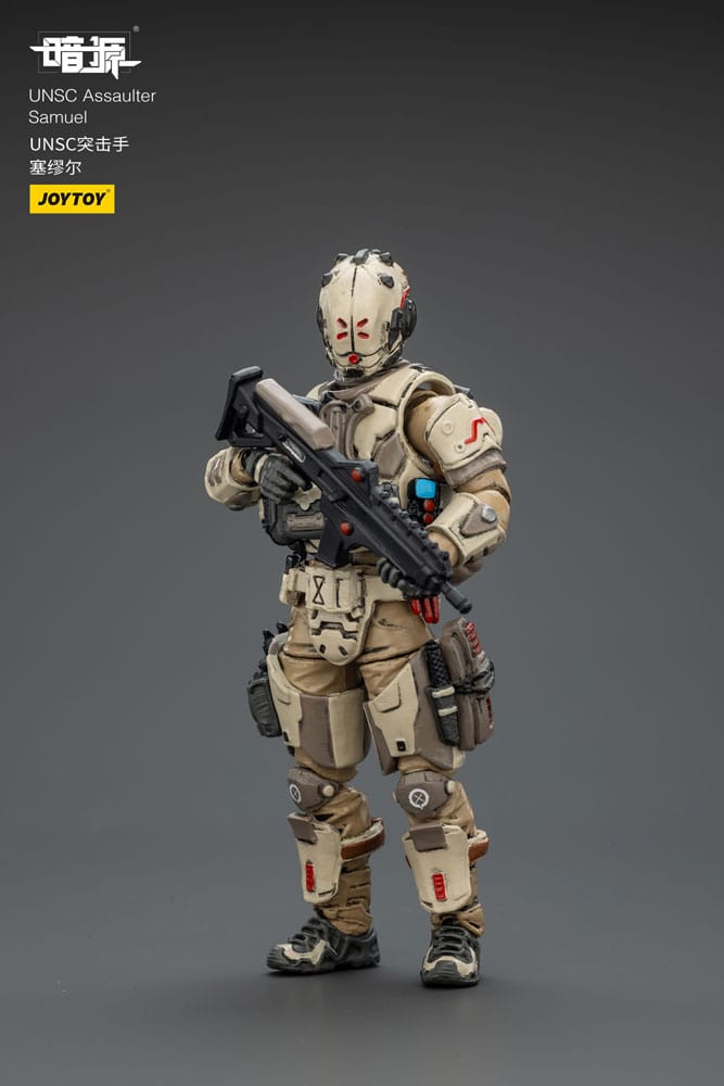 UNSC Dark Source Action Figur Assaulter Samuel 7 cm