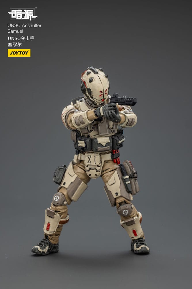 UNSC Dark Source Action Figure Assaulter Samuel 7 cm