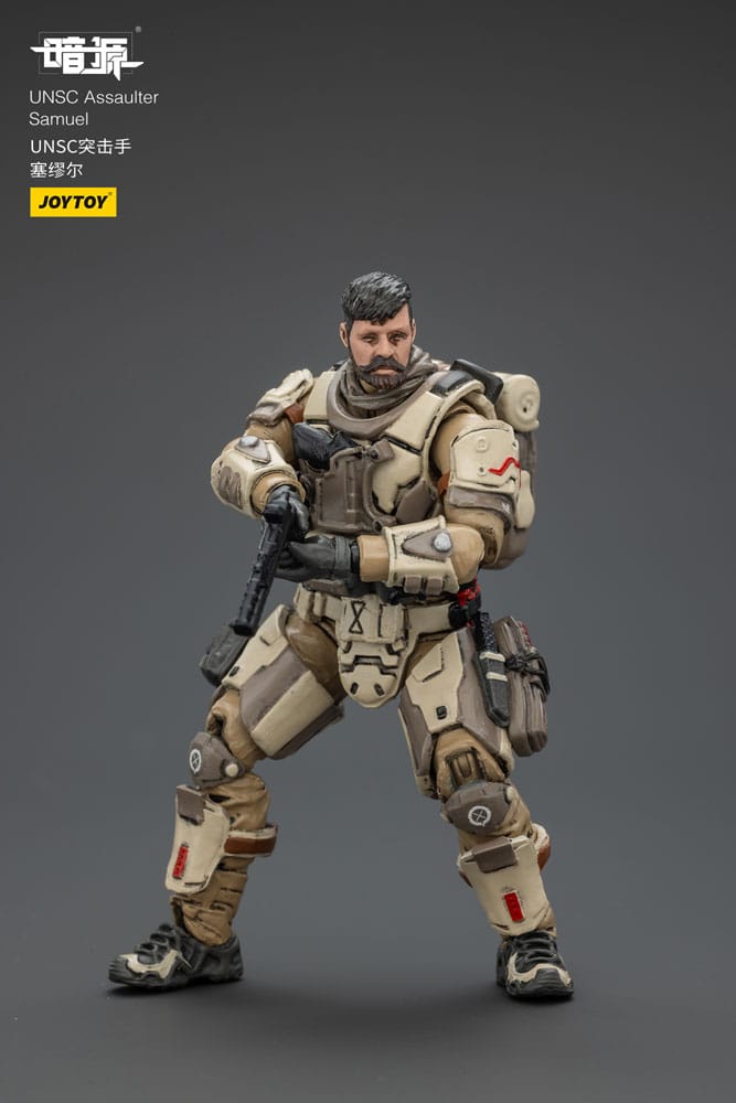 UNSC Dark Source Action Figure Assaulter Samuel 7 cm