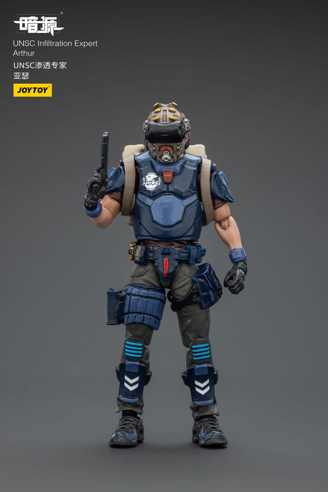 UNSC Dark Source Action Figur Infiltration Expert Arthur 7 cm