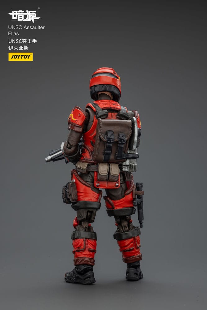 UNSC Dark Source Action Figure Assaulter Elias 7 cm