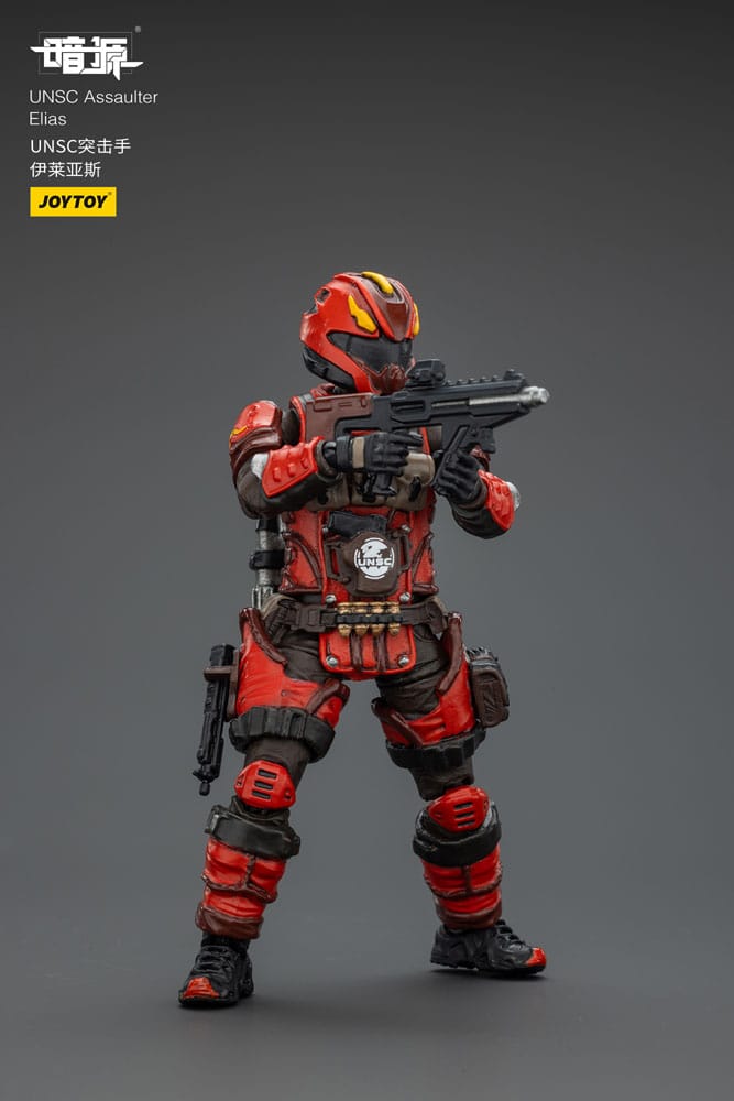 UNSC Dark Source Action Figur Assaulter Elias 7 cm