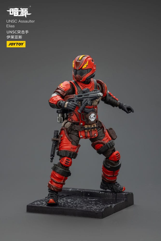 UNSC Dark Source Action Figure Assaulter Elias 7 cm