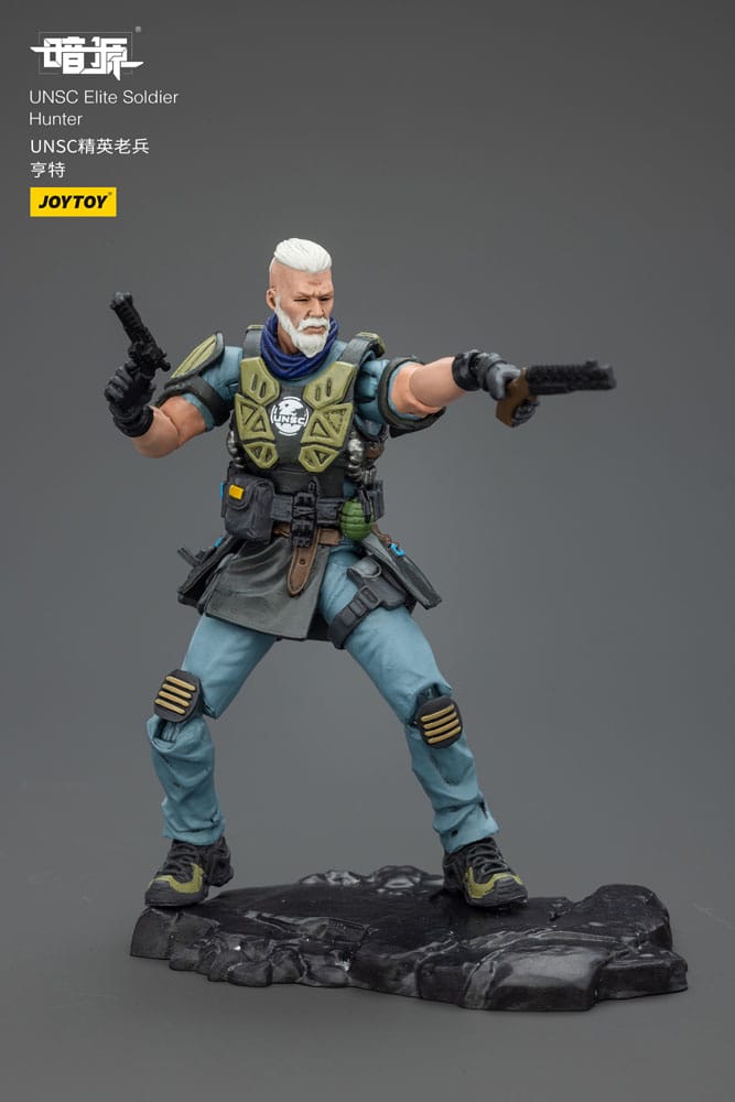 UNSC Dark Source Action Figure Elite Soldier Hunter 7 cm