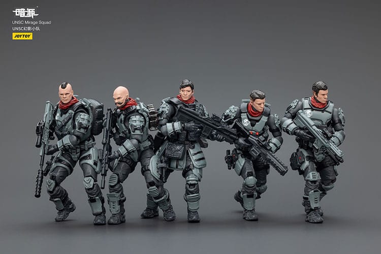 Dark Source Action Figur UNSC Mirage Squad 7 cm