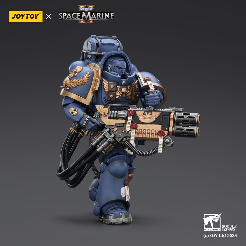 Warhammer 40,000: Space Marine 2 Action Figure Ultramarines Heavy Artificer Armor with Relic Multi-Melta 13 cm