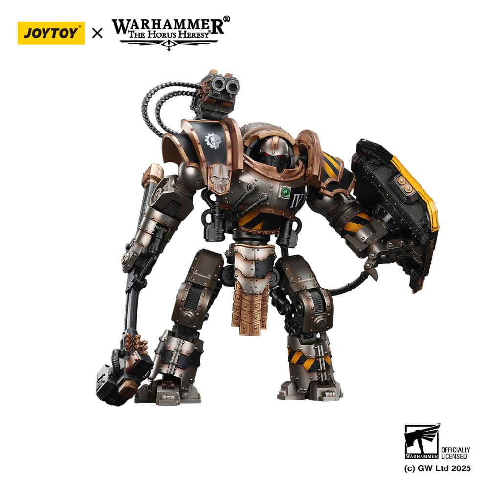 Warhammer The Horus Heresy Action Figure Iron Warriors Iron Circle Domitar-Ferrum Class Battle-automata with Karceri Battle Shield 24 cm
