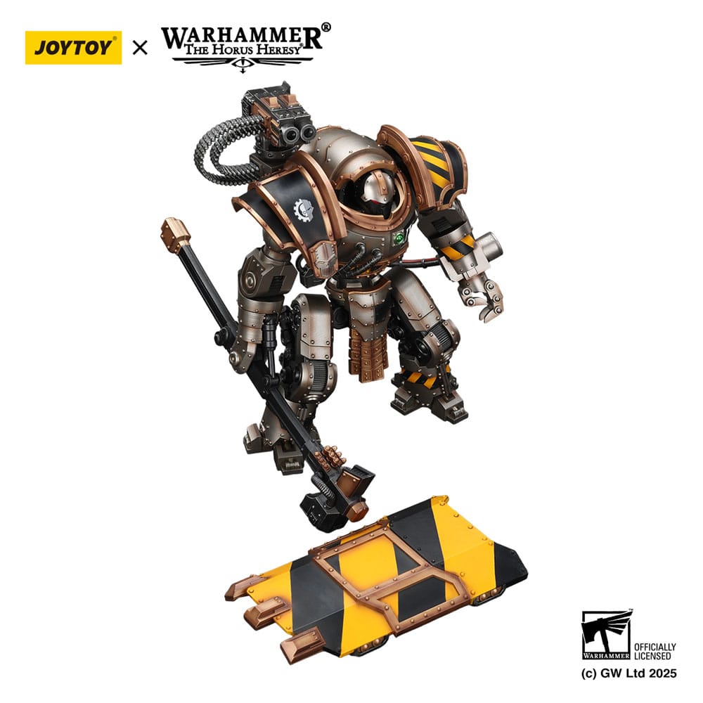 Warhammer The Horus Heresy Action Figure Iron Warriors Iron Circle Domitar-Ferrum Class Battle-automata with Karceri Battle Shield 24 cm