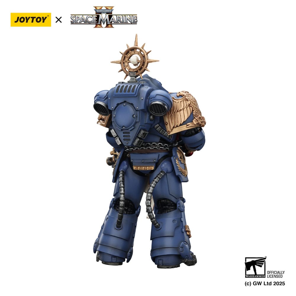 Warhammer 40,000: Space Marine 2 Action Figure Ultramarines Heavy Relic Primus Armor with Heavy Relic Bolt Rifle 13 cm