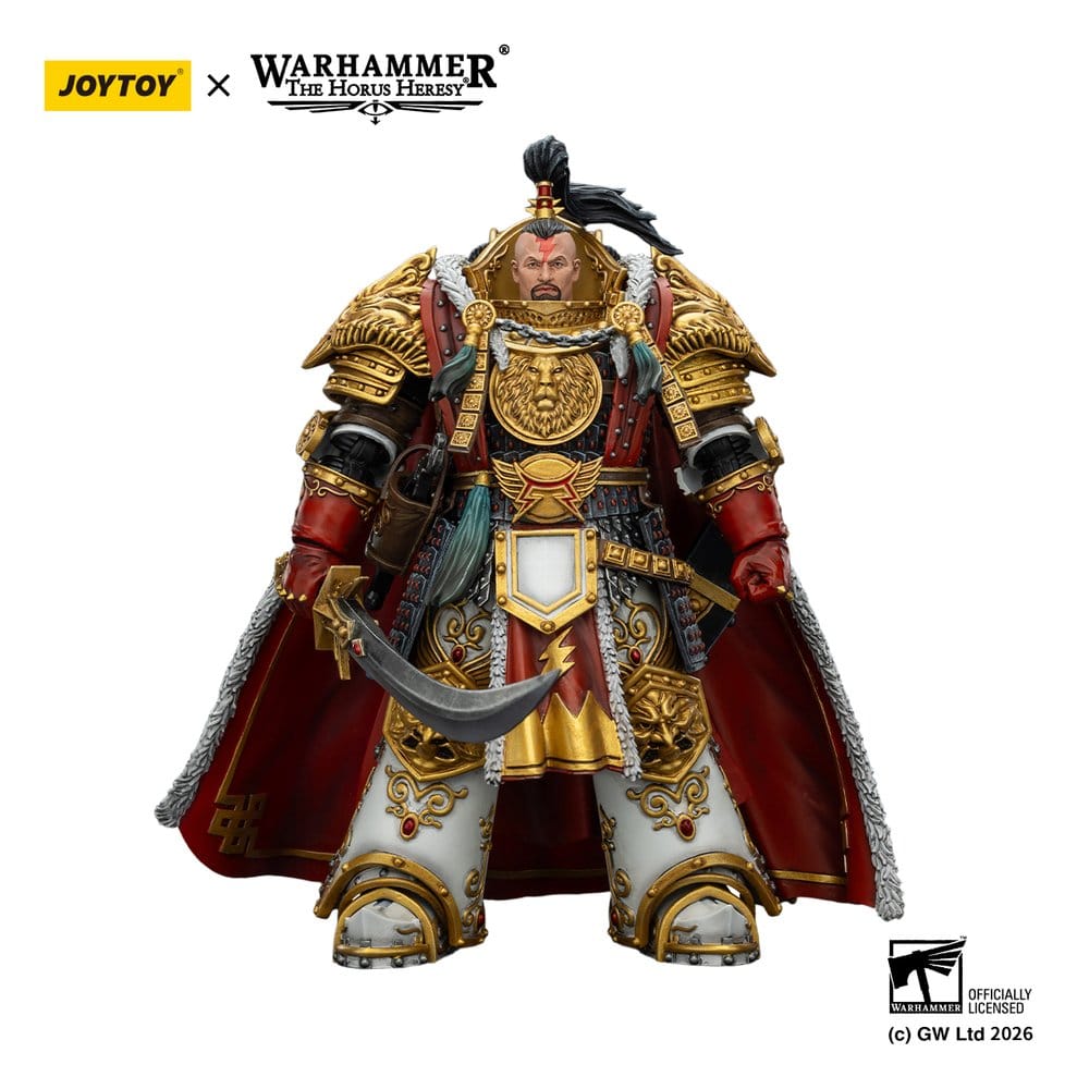 Warhammer The Horus Heresy Action Figure White Scars Jaghatai Khan Primarch of the Vth Legion 19 cm