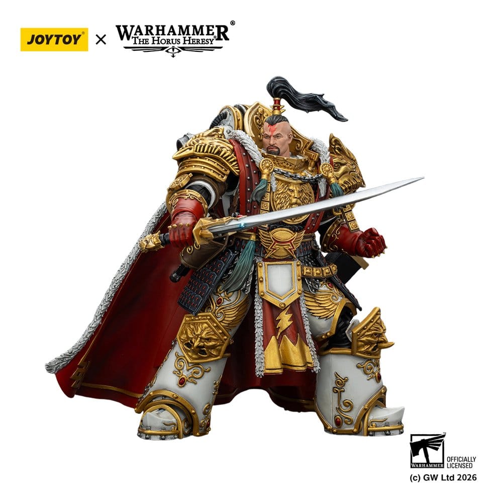 Warhammer The Horus Heresy Action Figure White Scars Jaghatai Khan Primarch of the Vth Legion 19 cm