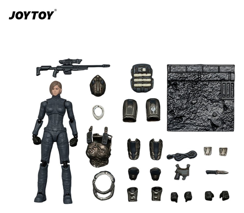 Dark Source Steel Ride Corps Action Figure Scout Mist 8 cm