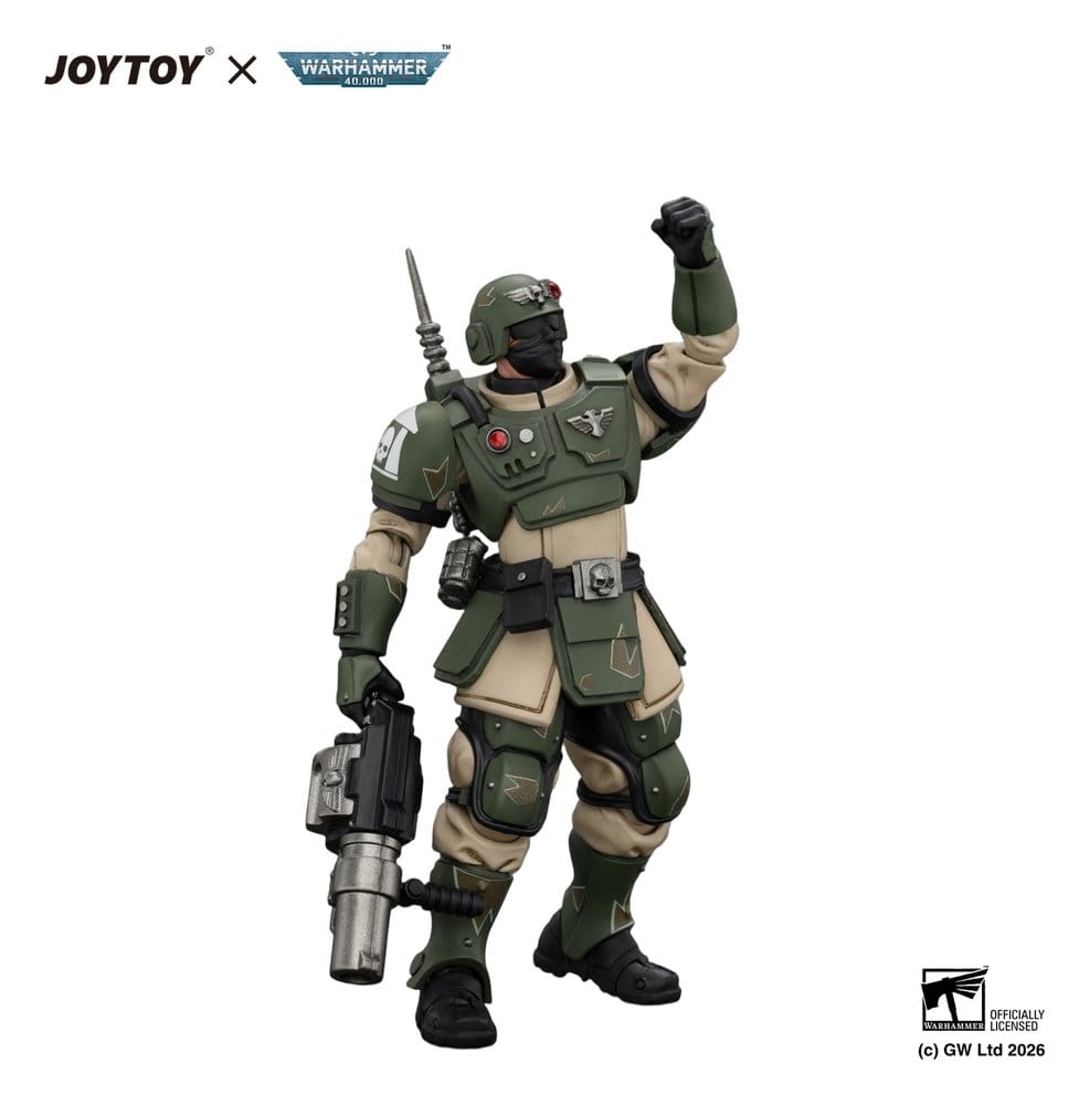 Warhammer Action Figure Astra Militarum Kasrkin 5 with Grenade Launcher