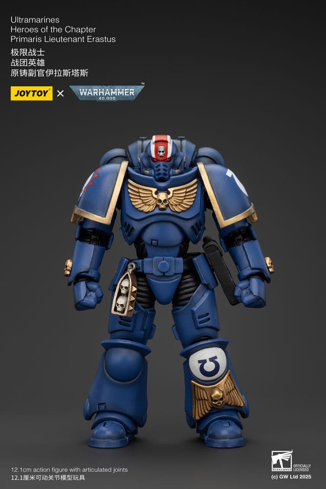 Warhammer 40k Action Figure 1/18 Ultramarines Heroes of the Primaris Chapter Lieutenant Erastus 20 cm