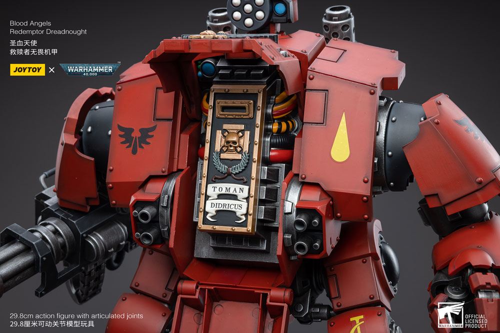 Warhammer 40k Action Figure 1/18 Blood Angels Redemptor Dreadnought 30 cm