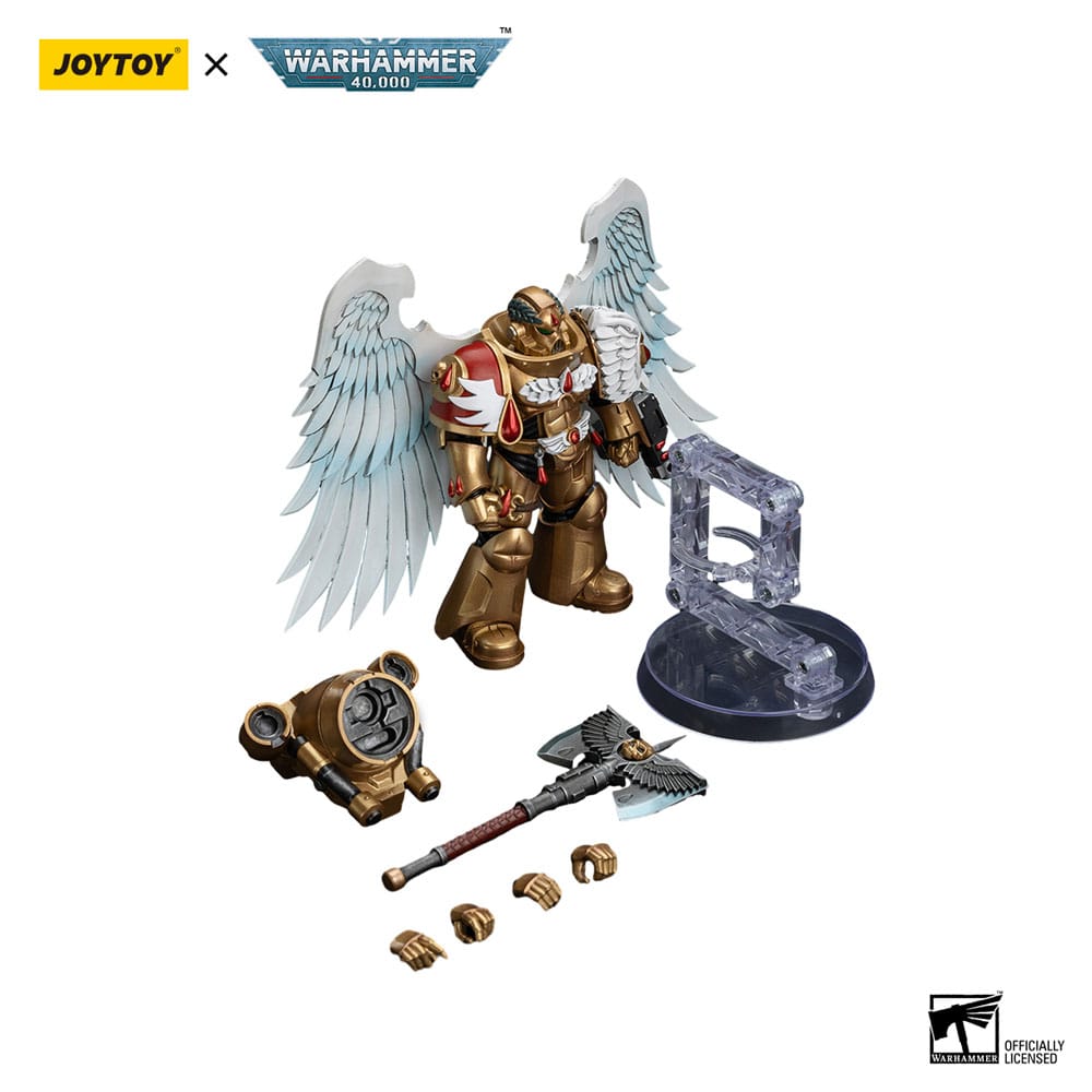 Warhammer 40,000 Action Figure 1/18 Blood Angels Sanguinary Guard with Encarmine Ax 12 cm
