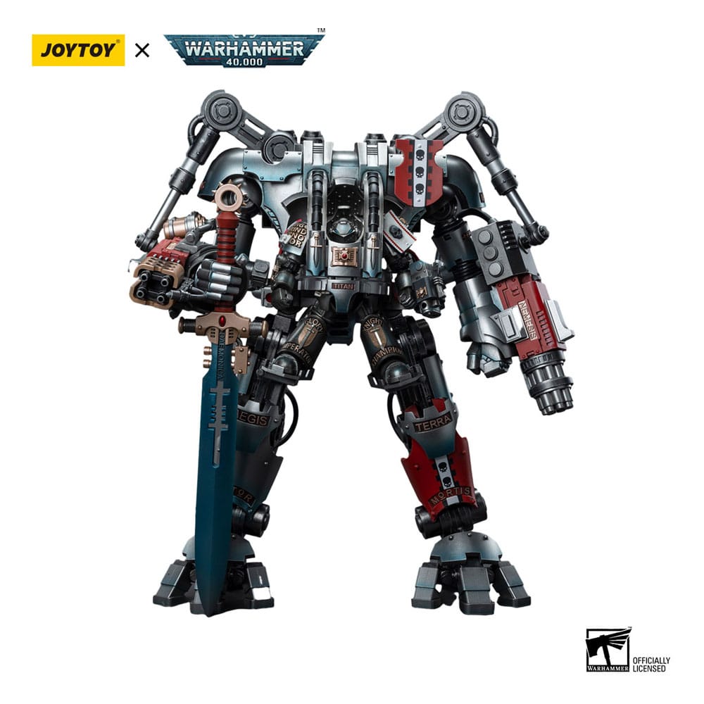 Warhammer 40k Action Figure 1/18 Gray Knights Nemesis Dreadknight (Including Gray Knights Terminator Caddon Vibova) 12 cm