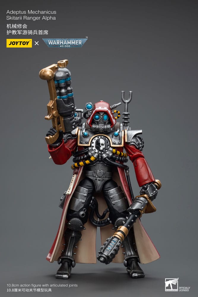 Warhammer 40k 1/18 Adeptus Mechanicus Skitarii Ranger Alpha Action Figure