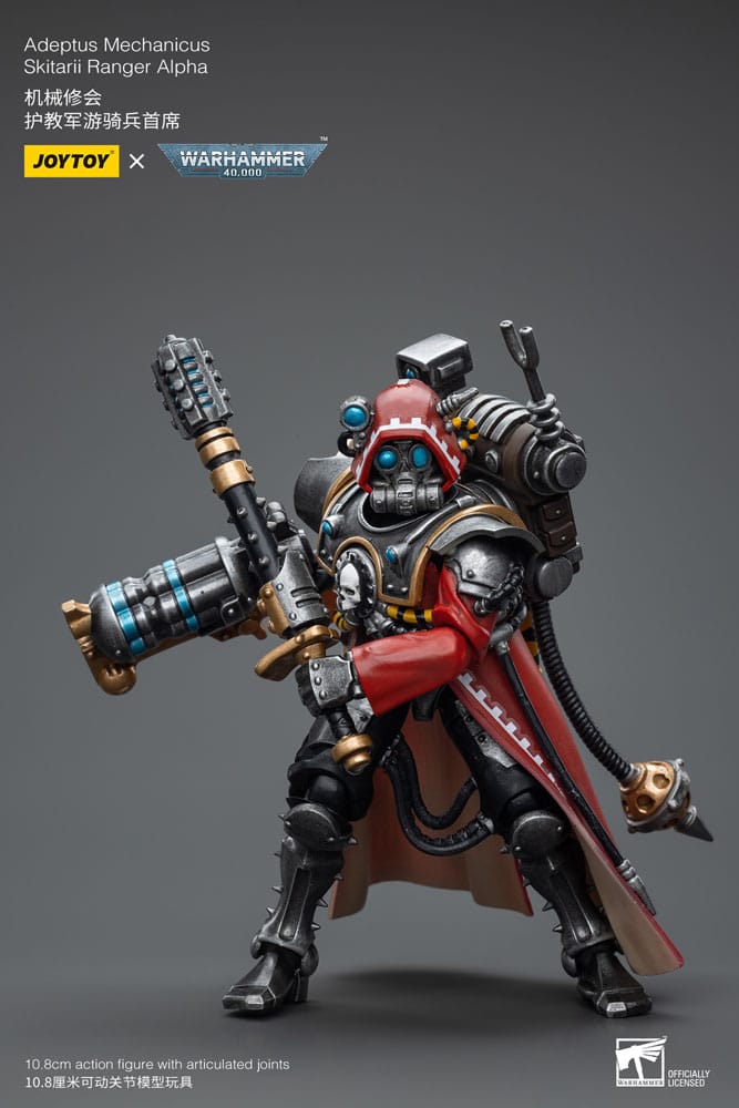 Warhammer 40k 1/18 Adeptus Mechanicus Skitarii Ranger Alpha Action Figure
