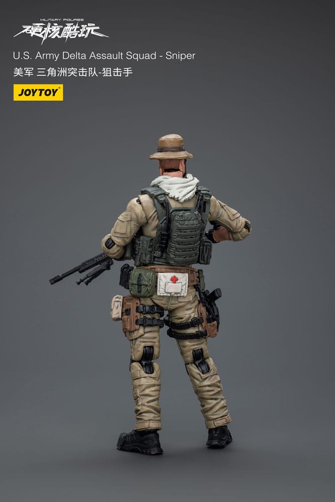 Action figure Hardcore Coldplay 1/18 US Army Delta Assault Squad Sniper 11 cm
