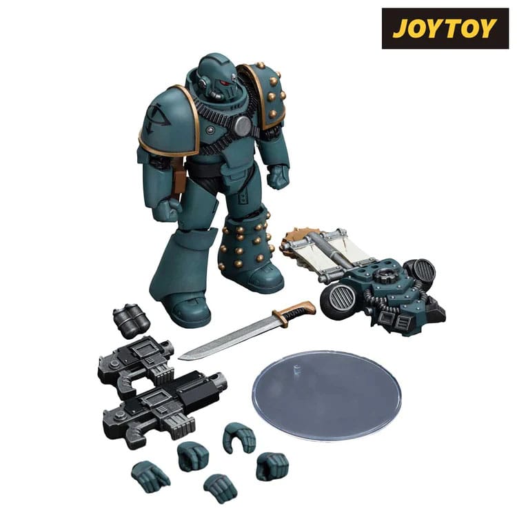 Warhammer The Horus Heresy Action Figure 1/18 Sons of Horus MKIV Squadra Tattica Legionario con Legion Vexilla 12 cm