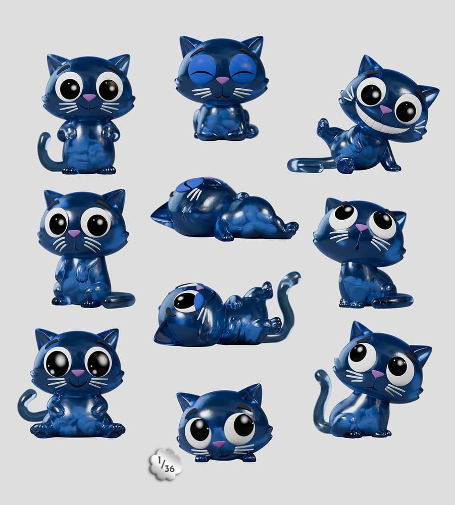 Cat Scans Mini Figures S1 6 cm Blind Box Display (9)