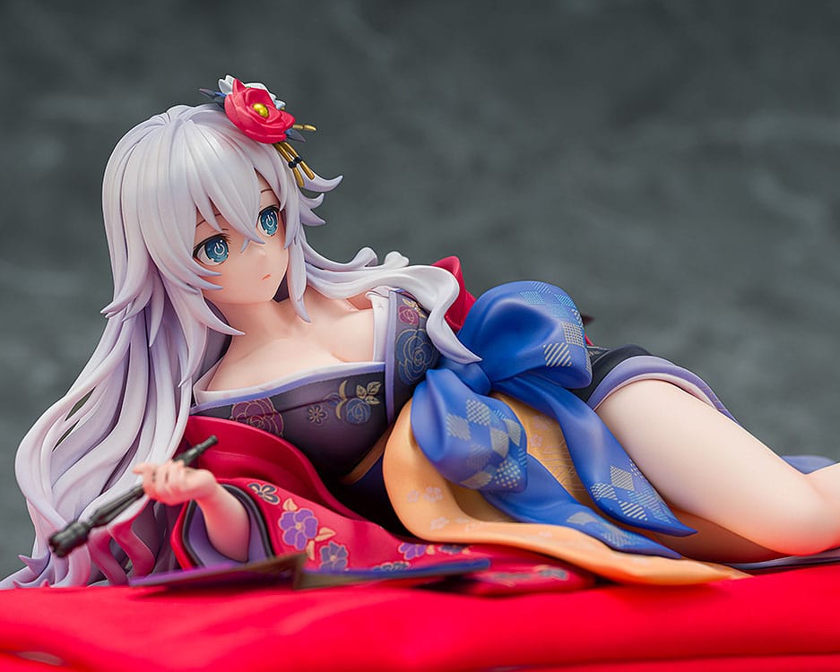 Neptunia x Senran Kagura Statue 1/7 Black Heart Kimono Ver. 10 cm