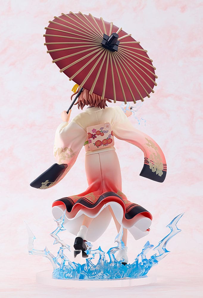 A Certain Scientific Railgun T Statue 1/7 Mikoto Misaka Furisode Kimono Ver. 28 cm