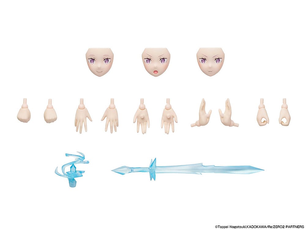 Re:Zero Starting Life in Another World Plastic Model Kit Emilia 16 cm