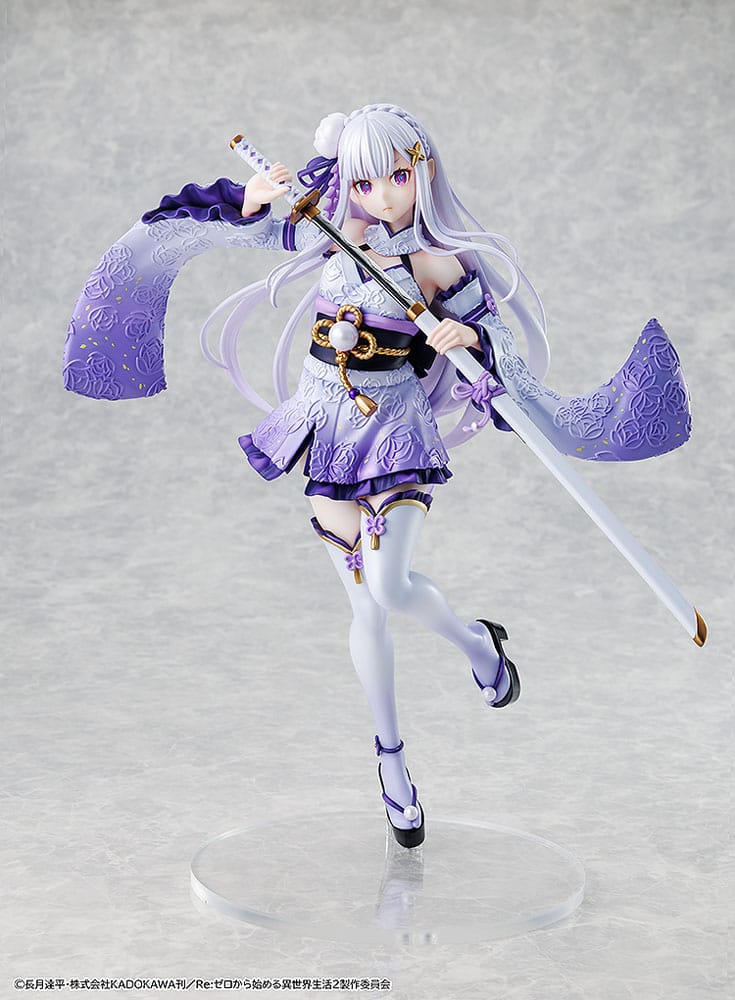 Re:ZERO -Starting Life in Another World- PVC Statue 1/7 Emilia Combat Outfit ver. 24cm