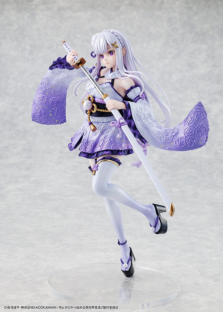 Re:ZERO -Starting Life in Another World- PVC Statue 1/7 Emilia Combat Outfit ver. 24cm