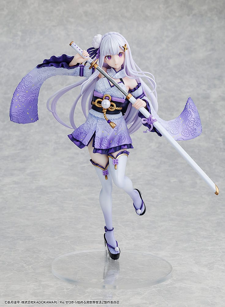 Re:ZERO -Starting Life in Another World- PVC Statue 1/7 Emilia Combat Outfit ver. 24cm