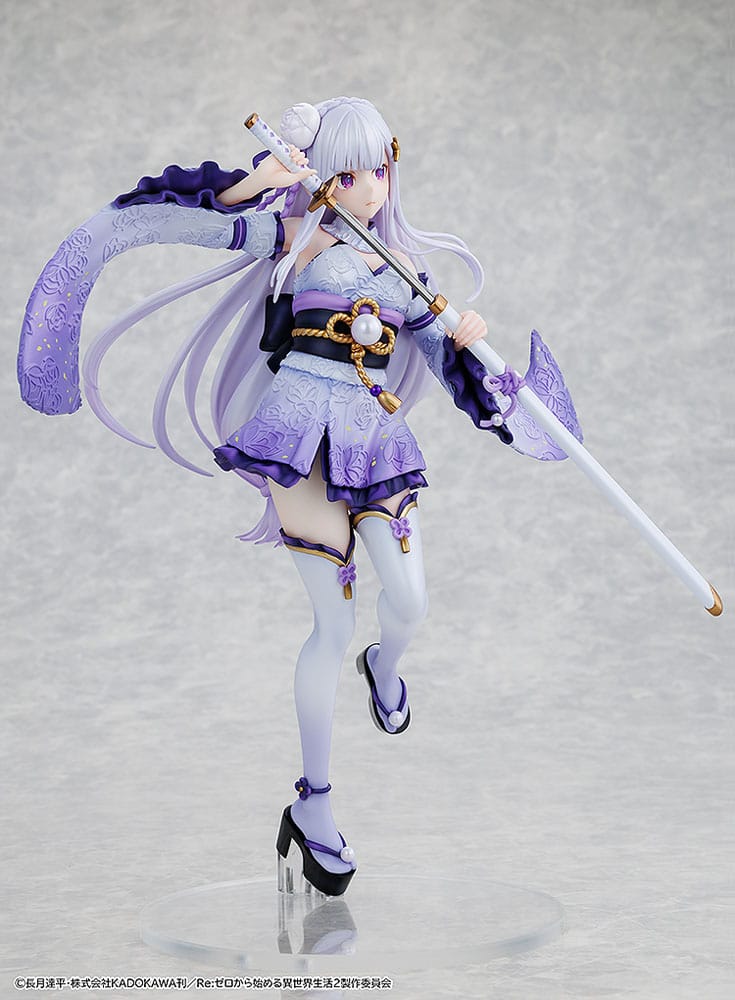 Re:ZERO -Starting Life in Another World- PVC Statue 1/7 Emilia Combat Outfit ver. 24cm