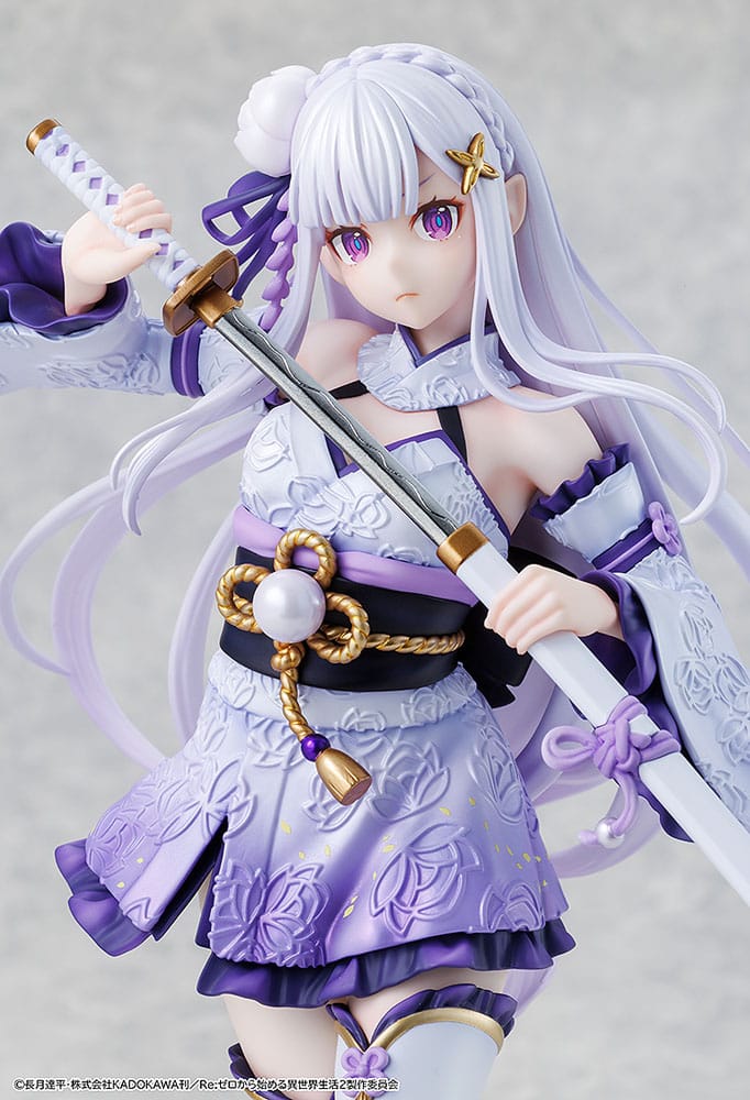 Re:ZERO -Starting Life in Another World- PVC Statue 1/7 Emilia Combat Outfit ver. 24cm