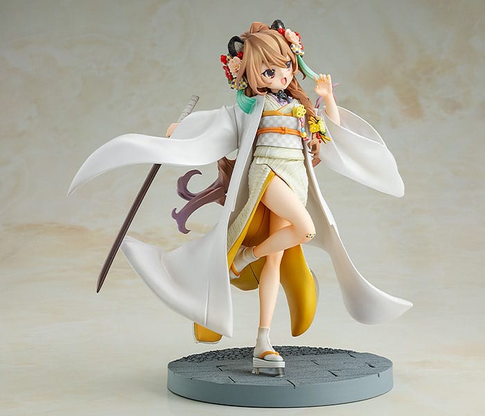 Toradora! Statua in PVC Taiga Aisaka: Kimono bianco Ver. 22 centimetri