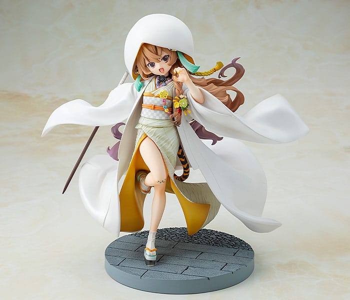 Toradora! Statua in PVC Taiga Aisaka: Kimono bianco Ver. 22 centimetri