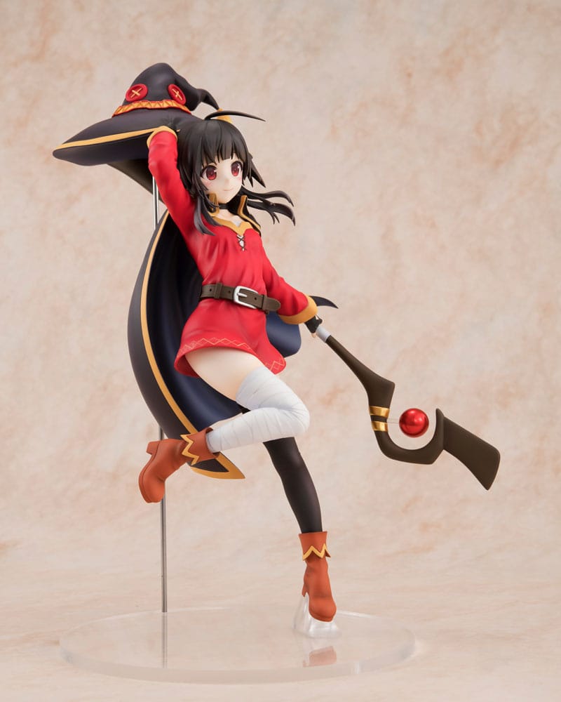 Konosuba La benedizione di Dio su questo meraviglioso mondo! Statua in PVC 1/7 Megumin: Sneaker Bunko 30th Anniversary Ver. (ripetizione) 19 cm