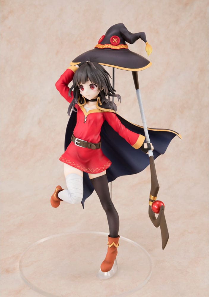 Konosuba La benedizione di Dio su questo meraviglioso mondo! Statua in PVC 1/7 Megumin: Sneaker Bunko 30th Anniversary Ver. (ripetizione) 19 cm