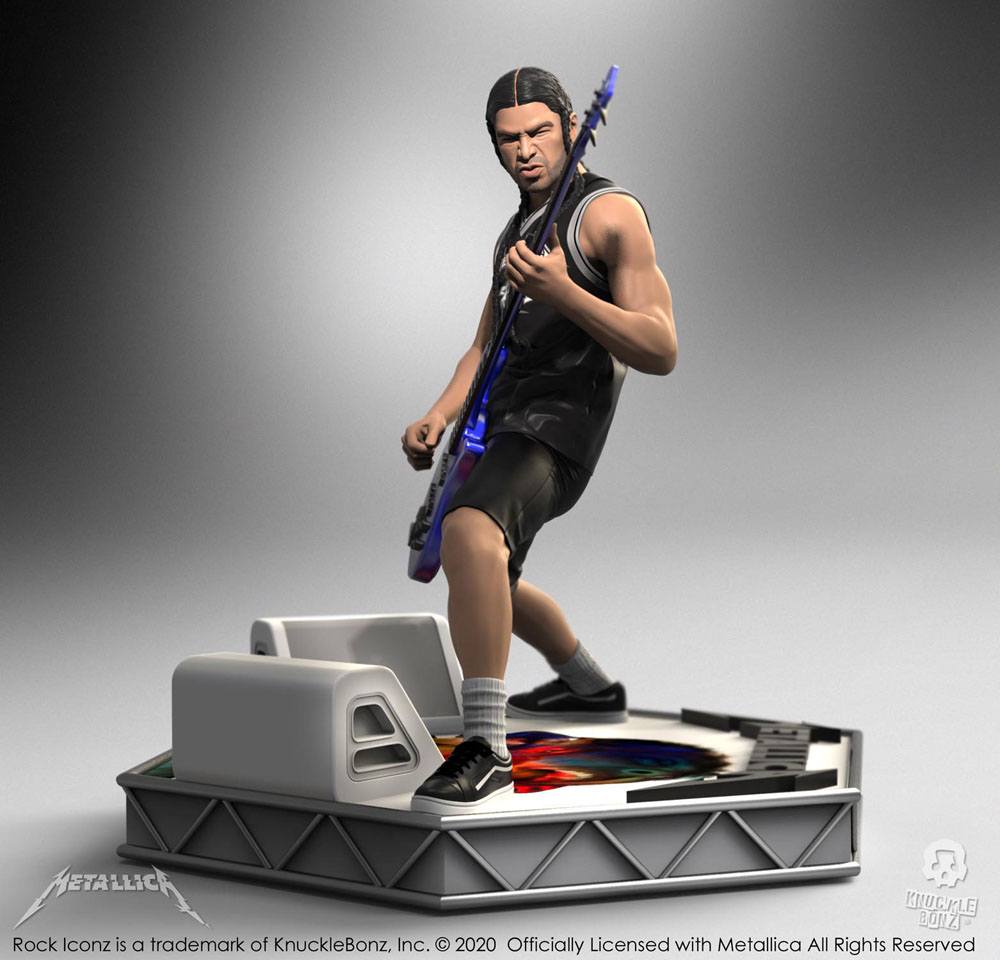 Metallica Rock Iconz Statue Robert Trujillo Limited Edition 22 cm