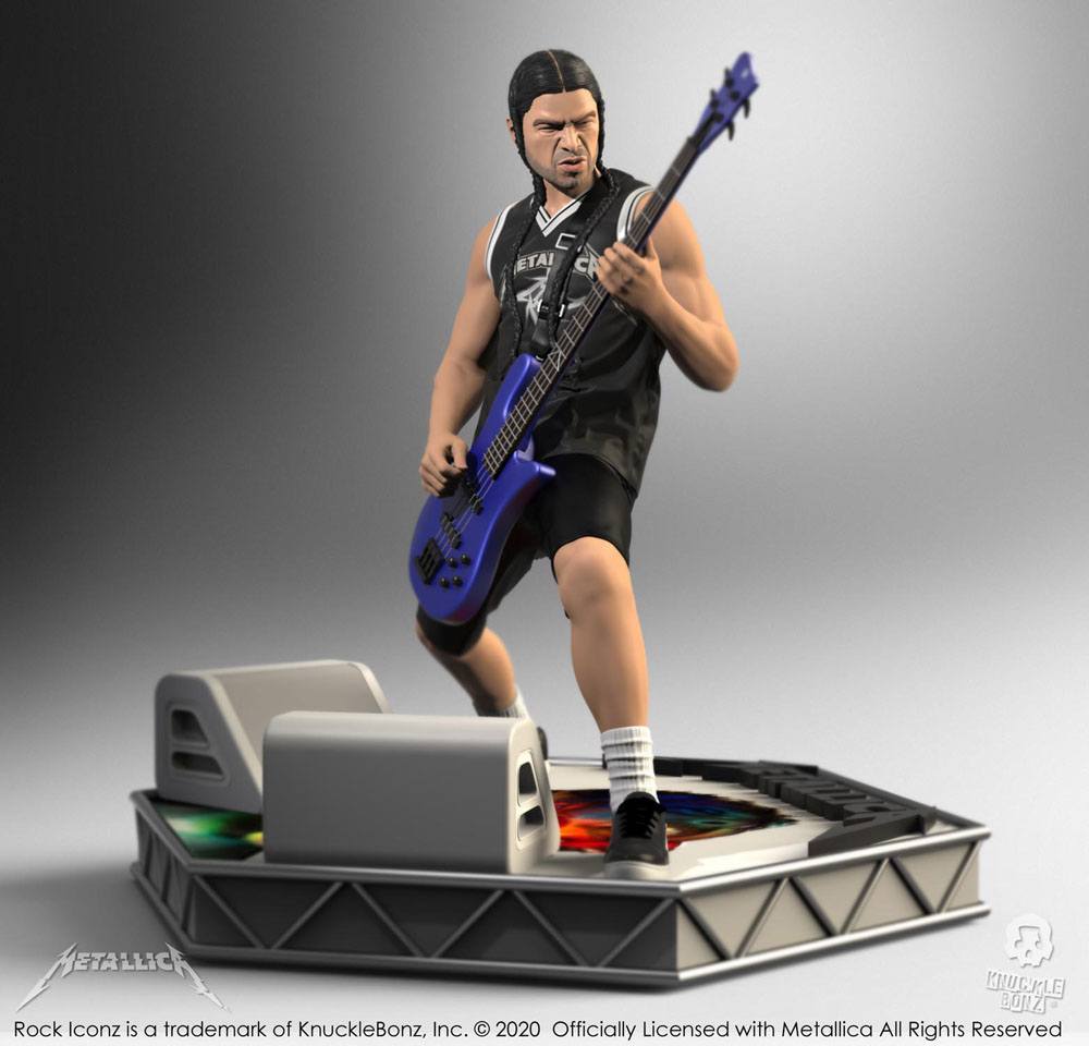 Metallica Rock Iconz Statue Robert Trujillo Limited Edition 22 cm