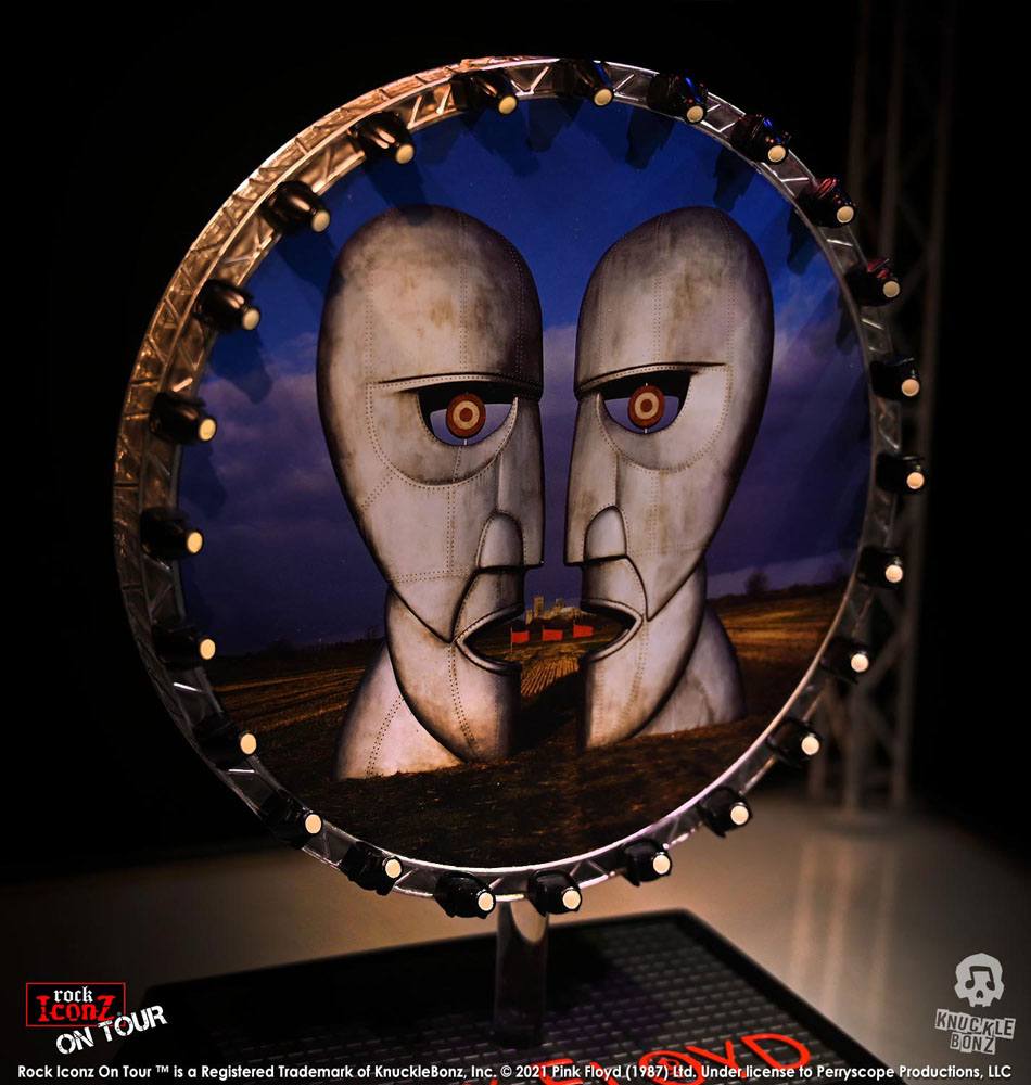 Pink Floyd Rock Ikonz On Tour Statue Projection Screen