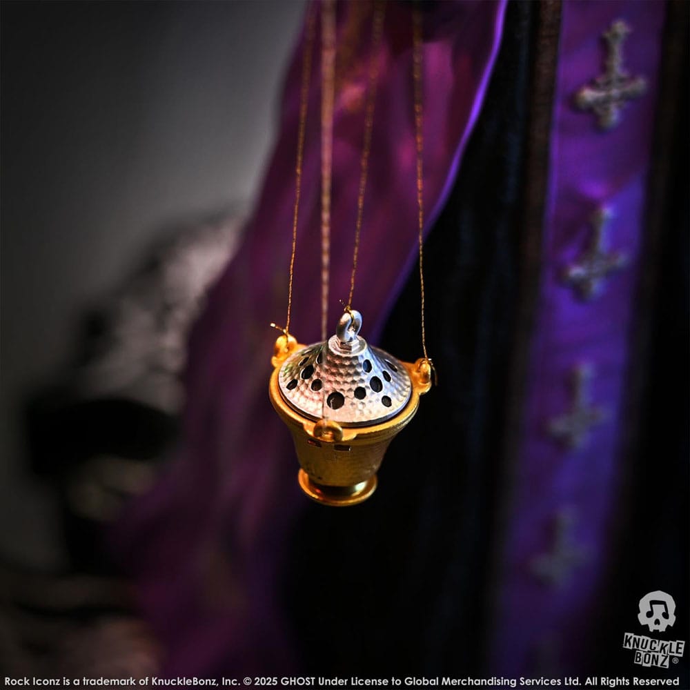 Ghost Rock Iconz Statue Papa V Perpetua Purple Robes 22 cm